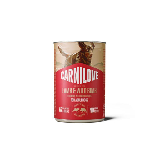 Carnilove NEW Dog Tin Lamb & Wild Boar 400g