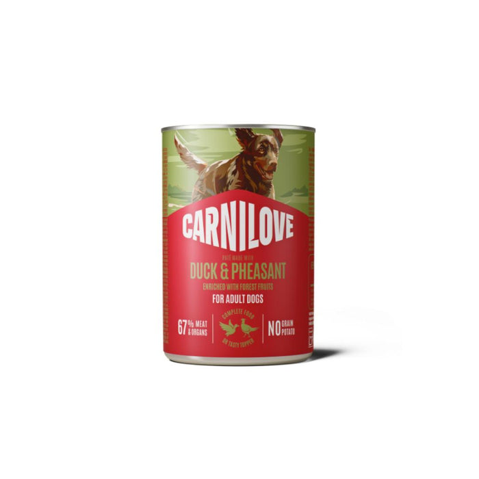 Carnilove NEW Dog Tin Duck & Pheasant 400g