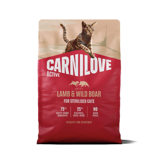 Carnilove NEW Cat Active Lamb & Wild Boar 2kg