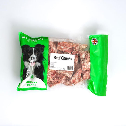 Albion Chunky Beef Chunks 1kg
