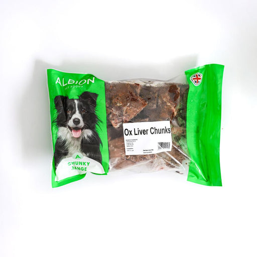 Albion Chunky Ox Liver Chunks 1kg