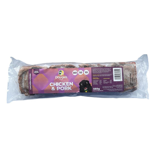 Dougies 80/10/10 Chicken & Pork 560g