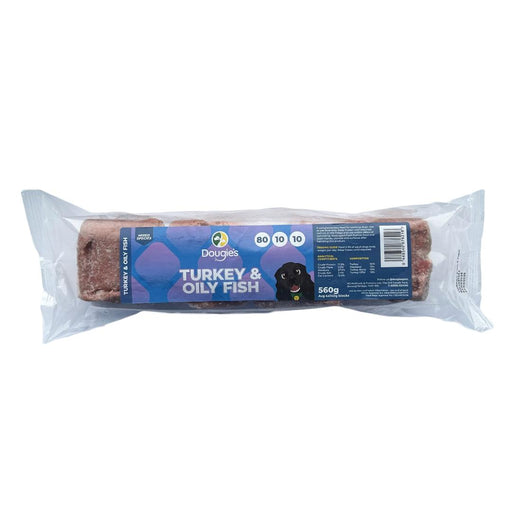 Dougies 80/10/10 Turkey & Oily Fish 560g