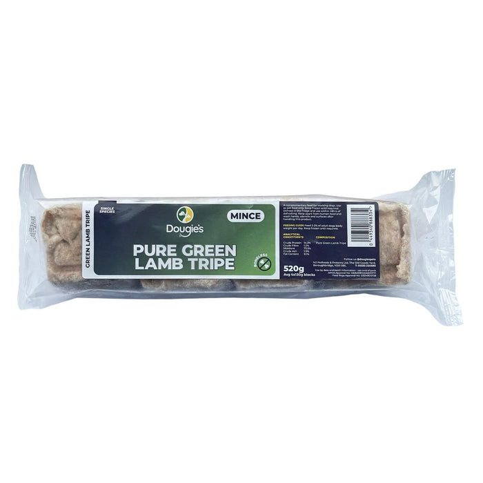 Dougies Pure Green Tripe Lamb 560g
