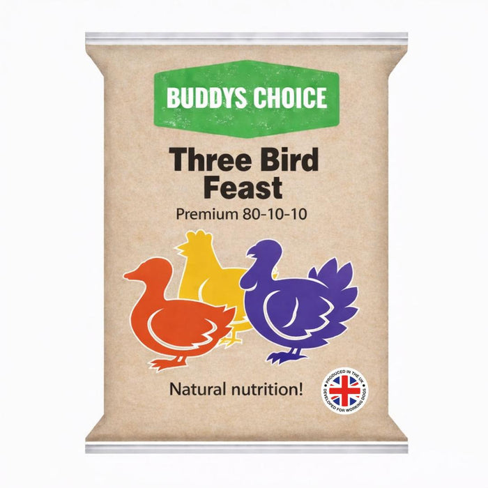 Buddys Choice 80/10/10 Three Bird 454g
