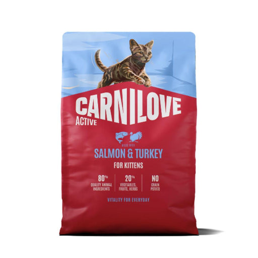Carnilove NEW Kitten Active Salmon & Turkey 400g