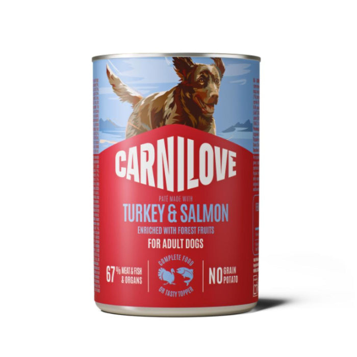 Carnilove NEW Dog Tin Turkey & Salmon 400g