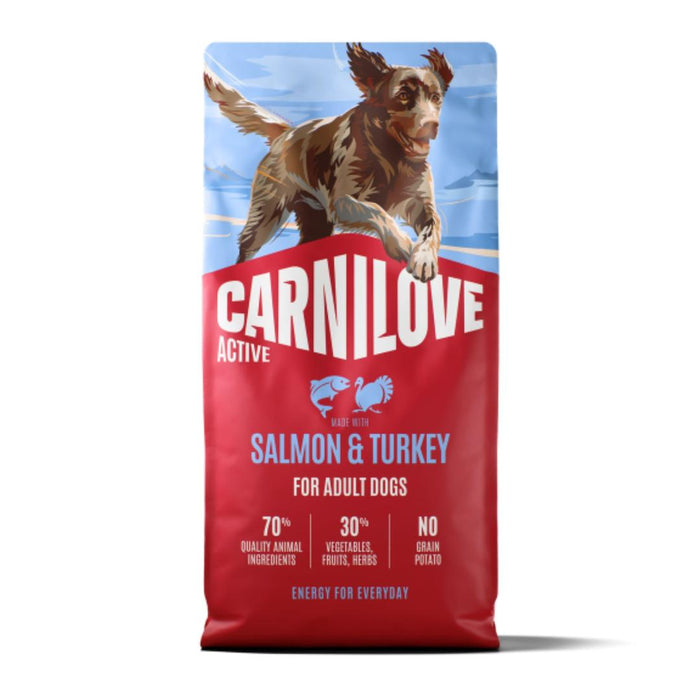 Carnilove NEW Dog Active Salmon & Turkey 12kg