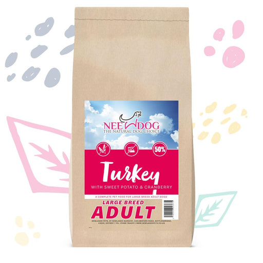 Neewdog Kibble Complete Large Breed Turkey 12kg