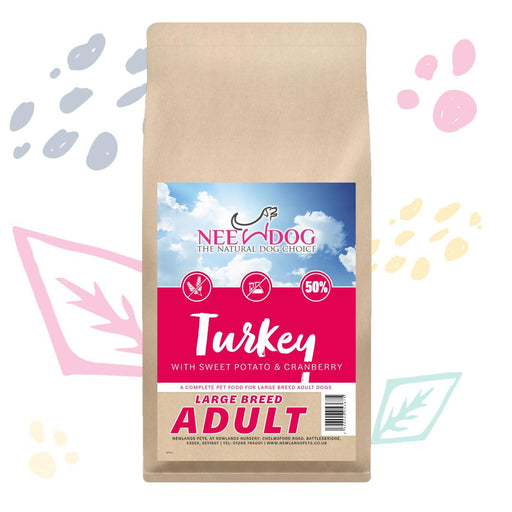 Neewdog Kibble Complete Large Breed Turkey 2kg