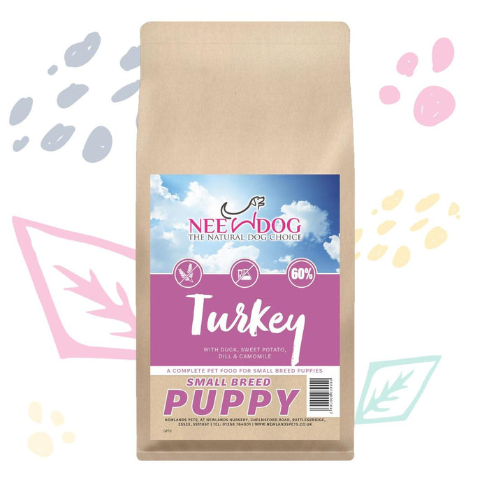 Neewdog Kibble Complete Puppy Small Breed Turkey & Duck 2kg