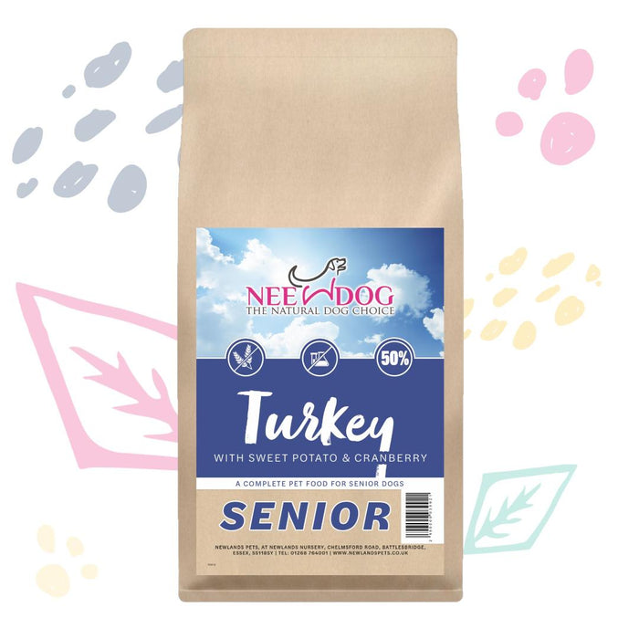 Neewdog Kibble Complete Senior Turkey 2kg