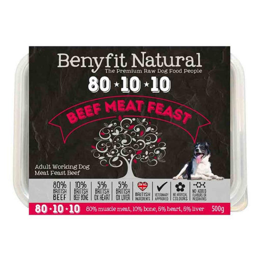 Benyfit Natural 80/10/10 Beef 500g