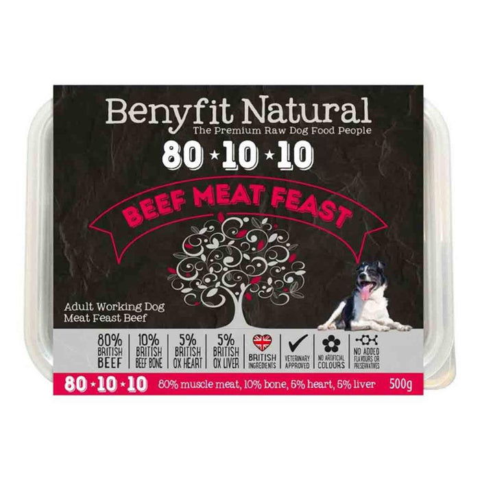 Benyfit Natural 80/10/10 Beef 500g