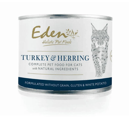 Eden Wet Food Cat Turkey & Herring 200g