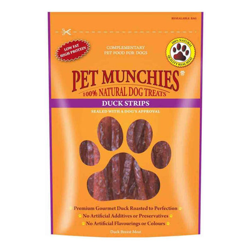 Pet Munchies Duck Strips 90g