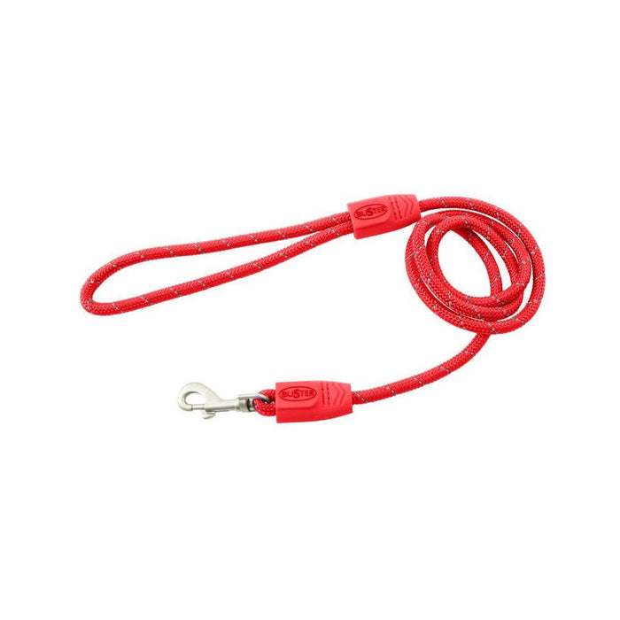 Buster Reflective Rope Lead Red 120cm