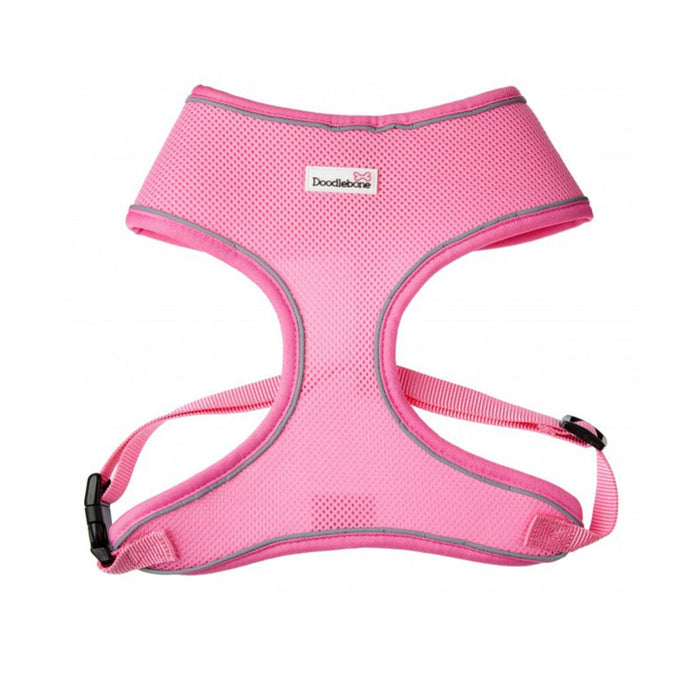 Doodlebone Air Mesh Harness Pink XLarge