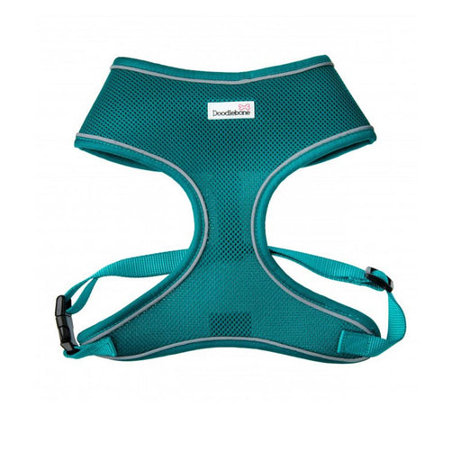 Doodlebone Air Mesh Harness Cyan XLarge