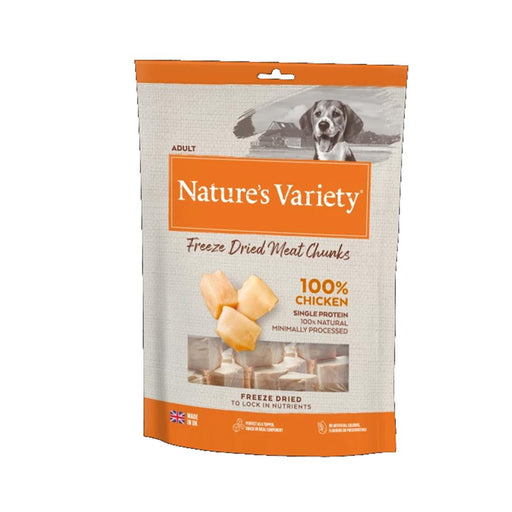 Natures Variety Freeze Dried Meaty Chunks Chicken 200g