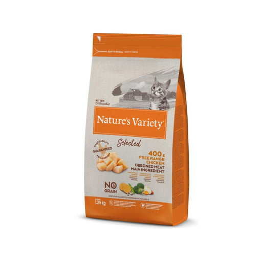 Natures Variety Selected Dry Kitten Chicken 1.25kg