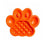 PAW Slow Feeder Activity Bowl Orange