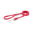 Ancol Nylon Rope Lead Red 1.1m x 12mm