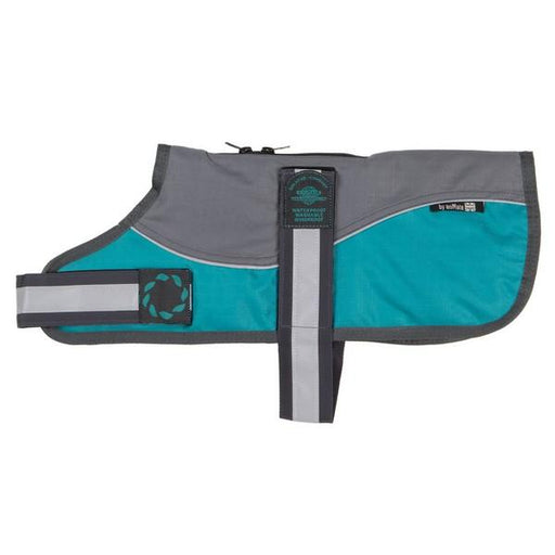 Outhwaite Grey/Teal Harness Coat 16" (41cm)