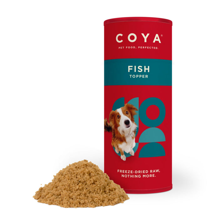 Coya Adult Dog Topper Fish 50g