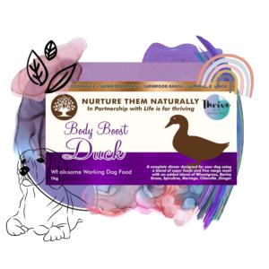 Nurture Them Naturally Superfood Body Boost Duck 1kg