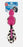 GiGwi Duck Push To Mute with Plush Tail Pink