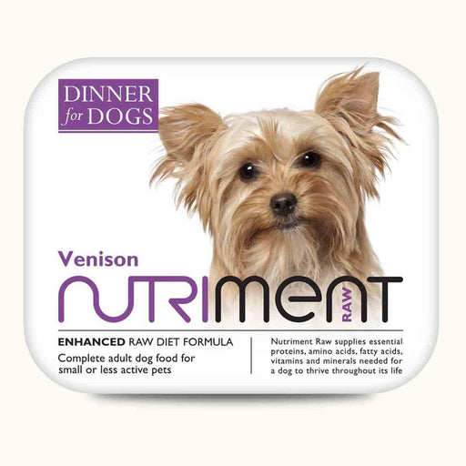 Nutriment Dinner for Dogs Venison 200g